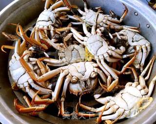 Steamed River Crab recipe