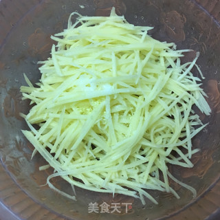 Pan-fried Potato Shreds recipe