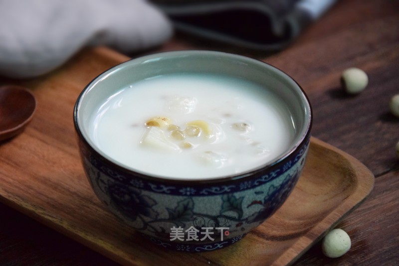 Lotus Seed Milk Sago Syrup recipe