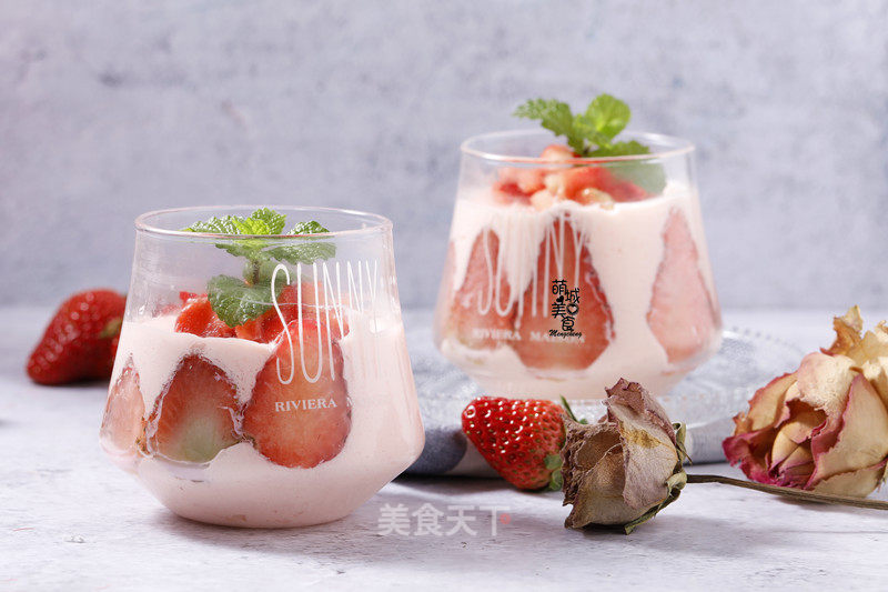 Strawberry Pudding recipe