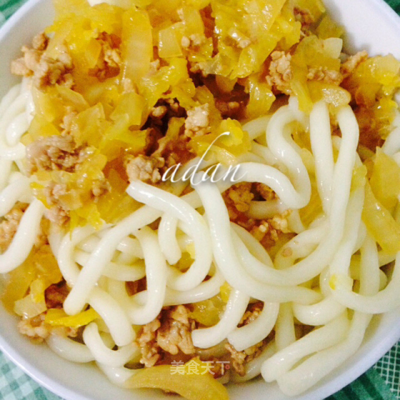 Pickled Cabbage Noodles recipe