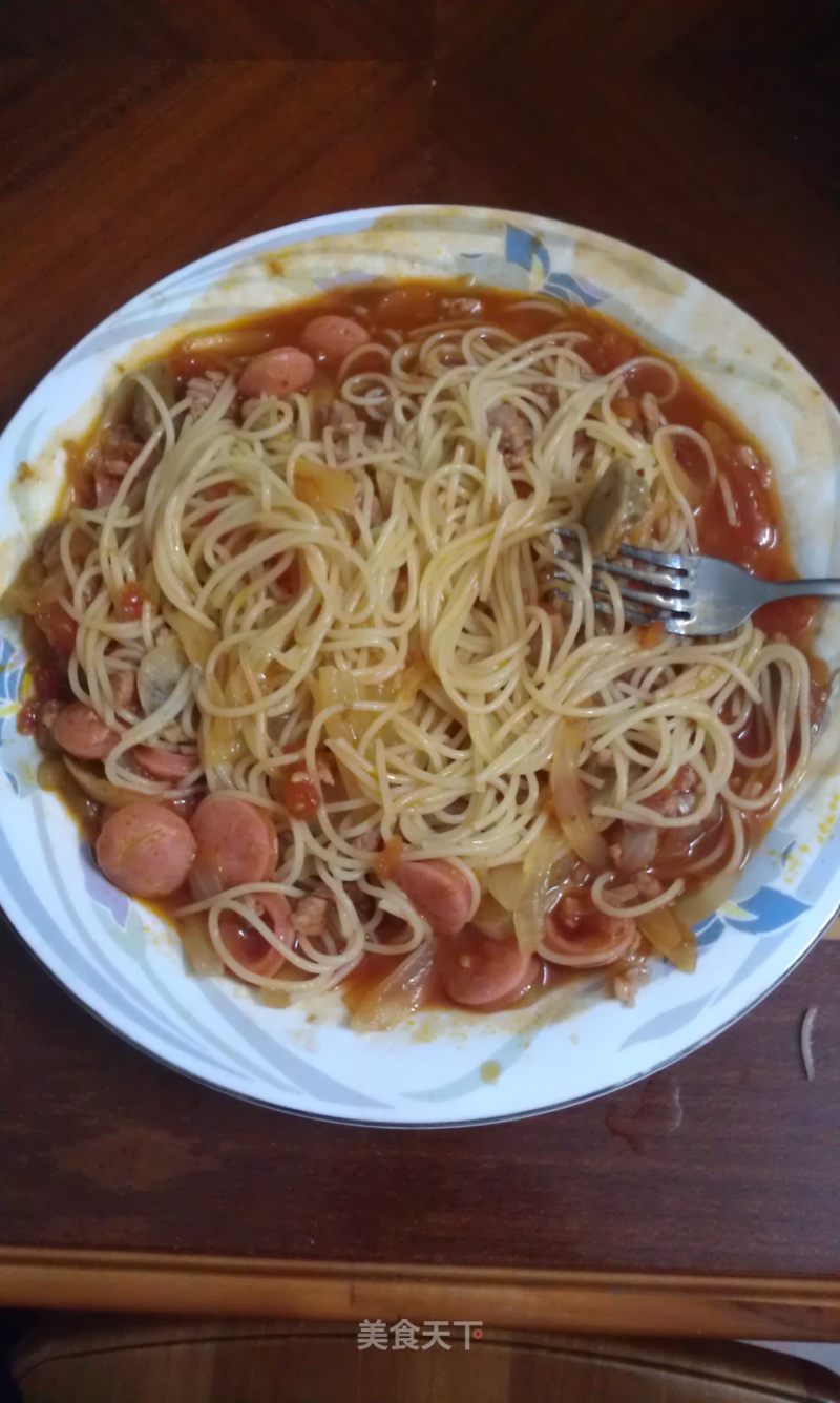 Spaghetti recipe