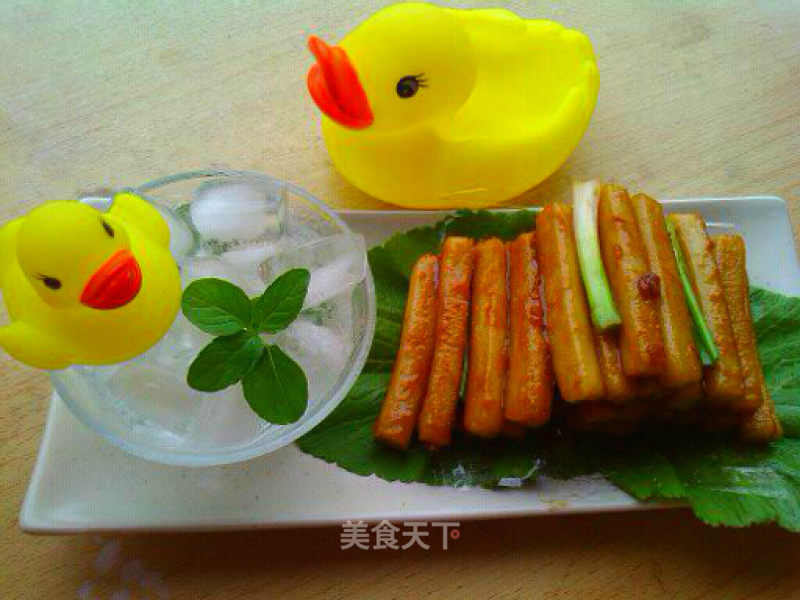 Soy Sauce Rice Cake recipe