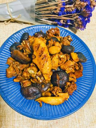 Braised Chicken with Mushrooms recipe