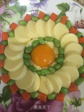 Japanese Tofu Steamed Egg recipe