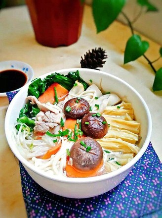 Pastoral Mushroom Hot Pot recipe