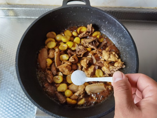 Delicious Chestnut Chicken Stew recipe