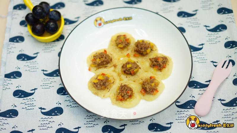 Savory Iron Potato Beef Tart recipe