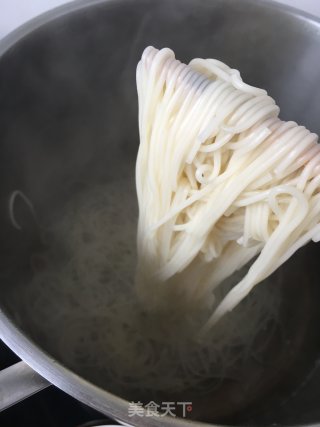 Fried Noodles with Egg and Shrimp Paste recipe