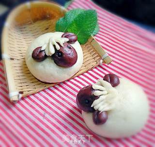 Sheep Blea Candied Jujube Steamed Buns recipe