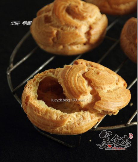 Chocolate Cream Puffs recipe