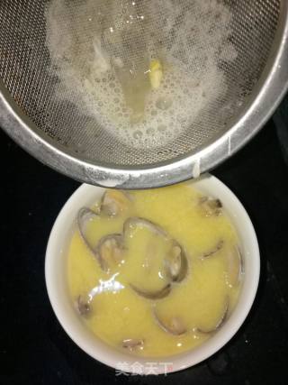 Clam Steamed Egg recipe