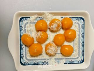 Coconut Pumpkin Glutinous Rice Balls recipe