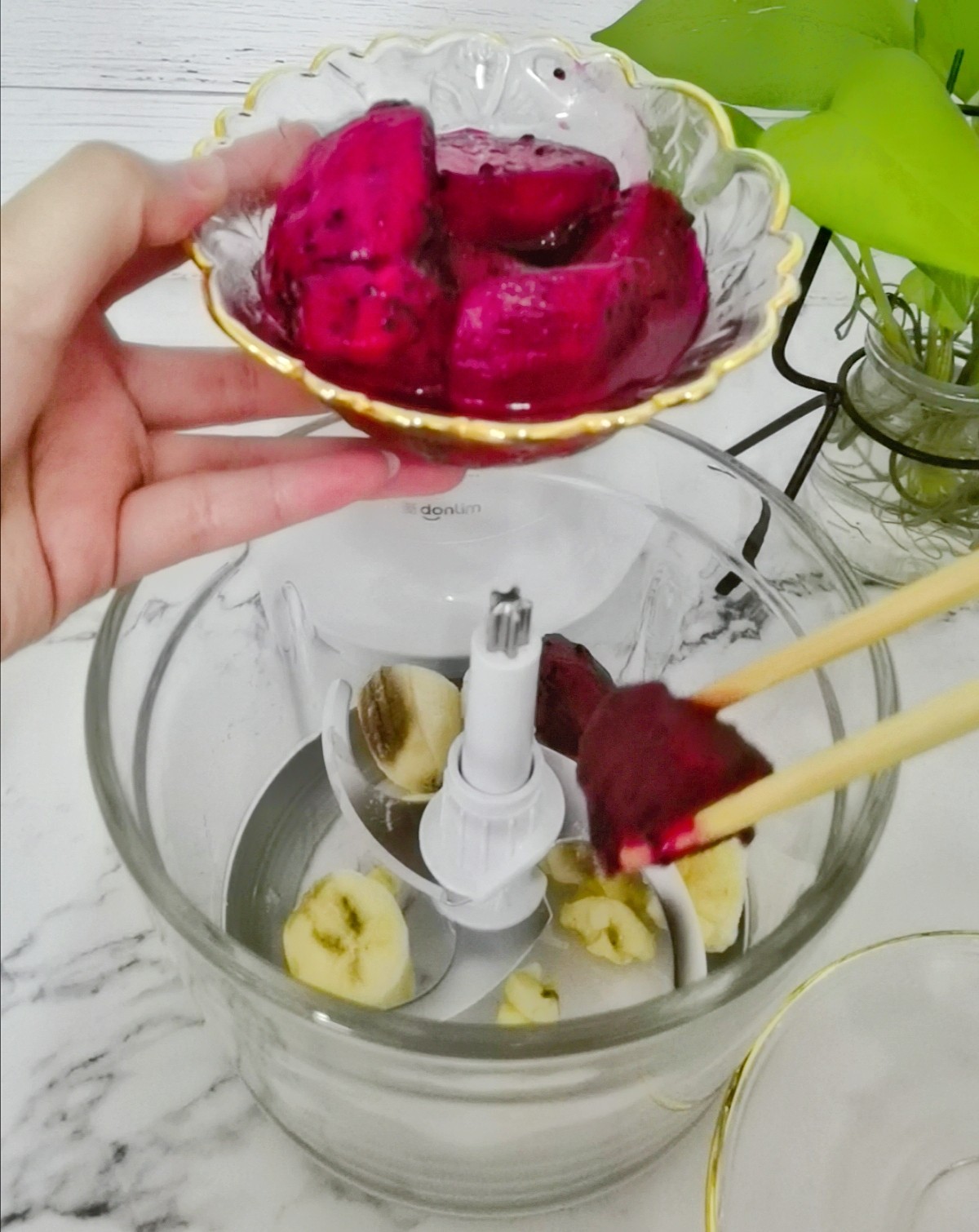 Dragon Fruit Banana Smoothie recipe