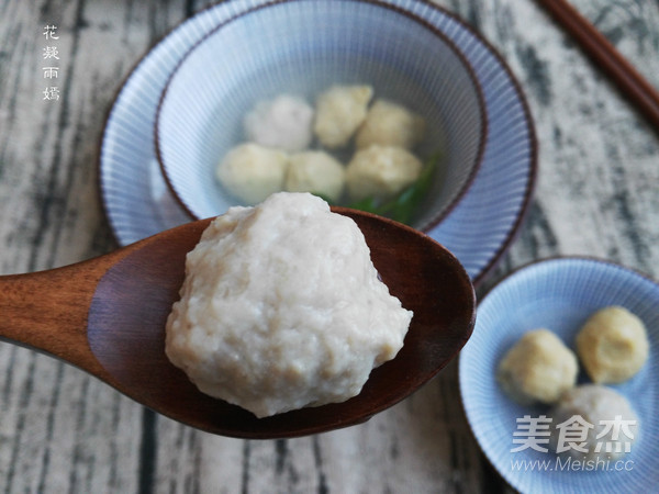 Handmade Fish Balls recipe