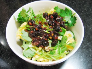 Clear Mouth and Reduce Fire Summer Dishes-cucumber Mixed with Eggs recipe