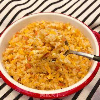 Golden Egg Fried Rice recipe