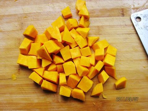 Microwave Honey Black Bean Pumpkin recipe