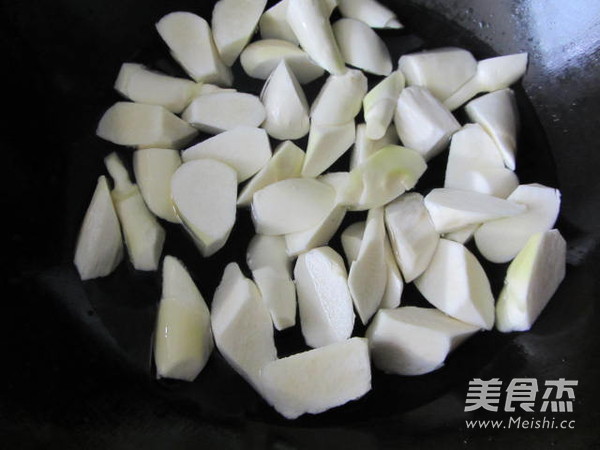 Boiled Bamboo Shoots and Dried Vegetables recipe