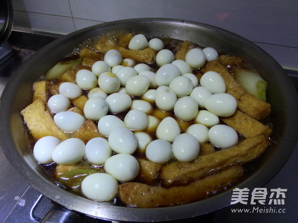 Marinated Tofu and Quail Eggs recipe