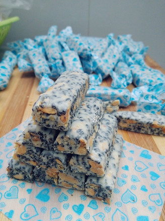 Bread Machine Black Sesame Nougat recipe