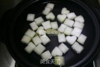 Winter Melon Tomato Egg Dumpling Soup recipe