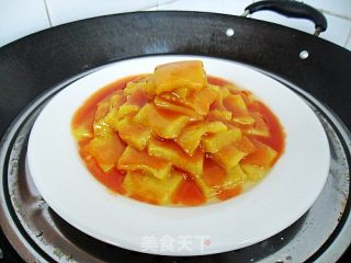 Step by Step ---- Staple Food: Golden Cake with Juice recipe