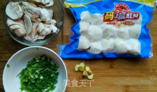 Fish Ball Mushroom Bowl Noodle recipe