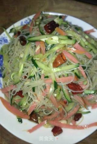 Refreshing Three-wire Cold Salad recipe