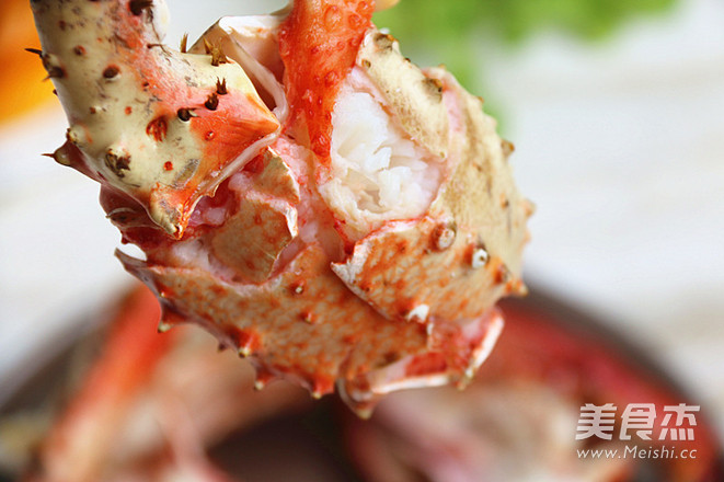 Grilled King Crab recipe