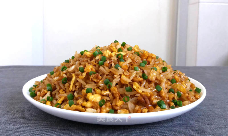 Soy Sauce Egg Fried Rice recipe