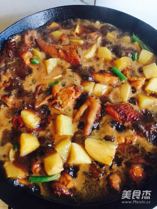 Potato Stew with Beer Chicken recipe