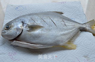 Braised Pomfret recipe