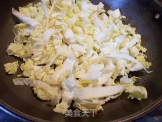 Scrambled Eggs with Chinese Cabbage and Tomato recipe