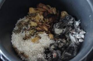 Silkie Mushroom Congee recipe