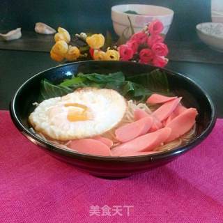 Ham and Egg Noodles recipe