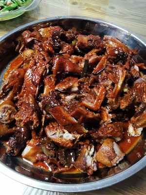 Braised Goose with Soy Sauce recipe