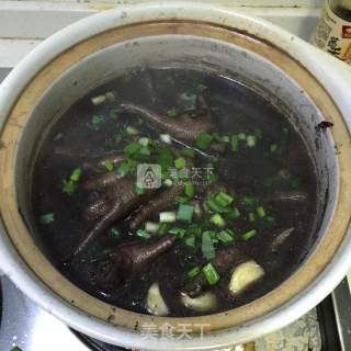 Black Bean Stewed Chicken Feet recipe