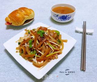 Braised Pork Skin Spicy Mix recipe