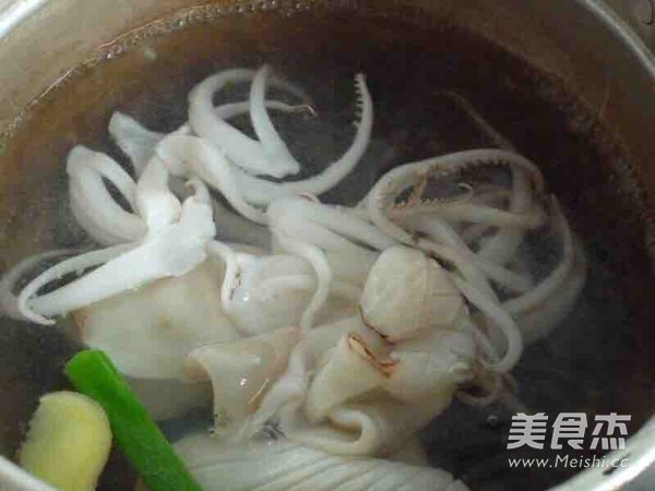 Squid with Sauce recipe