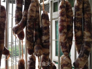 Homemade Cantonese Sausage recipe