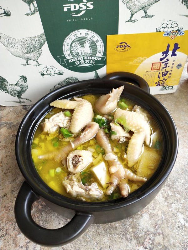 Stewed Spring Bamboo Shoots with Oil Chicken recipe
