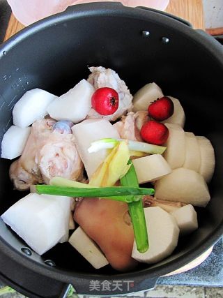 Hawthorn and Radish Bone Soup recipe