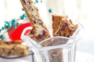 #aca烤明星大赛#oil-free Low-calorie Granola Bars recipe