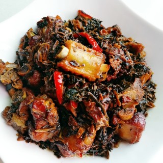 Grilled Pork Ribs with Plum Dried Vegetables recipe