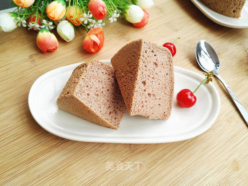 #aca烤明星大赛# Oil-free Cocoa Prestige Cake recipe