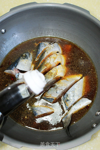 One Trick to Get Braised Dishes---braised Spanish Mackerel recipe