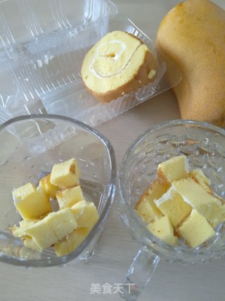 Mango Yogurt Cake Cup recipe