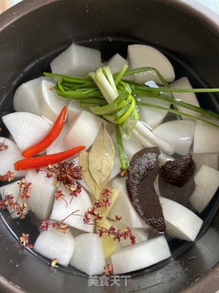 Radish Lamb Soup recipe