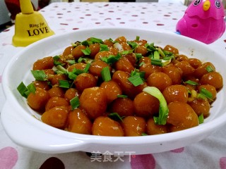 Braised Pumpkin Meatballs recipe